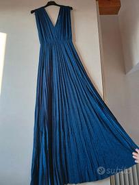 Abito vestito cerimonia con spacco Lokita