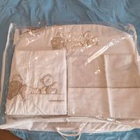 Paracolpi Copertino e piumino culla 70x120