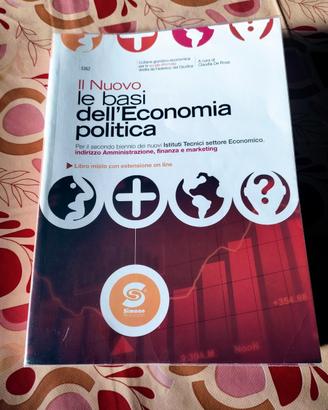 Libro di economia politica  scuola superiore 