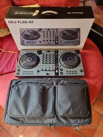 Pioneer DJ DDJ-FLX6 GT + Borsa Custodia