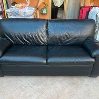 Divano in pelle vera