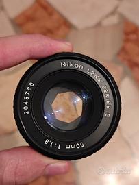 Nikon 50mm 1.8 + adattatore per Fujifilm 