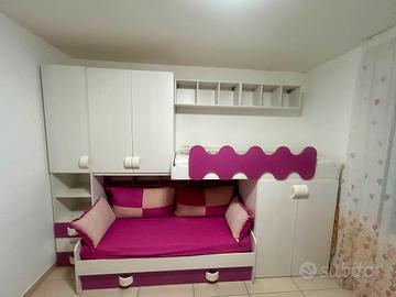 Splendida cameretta per bambini a 3 letti  3.55 cm