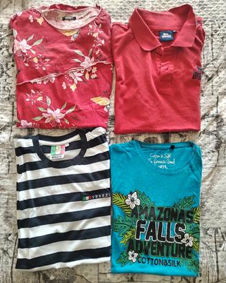 4 t-shirt: imperial, lonsdale, piazza Italia 
