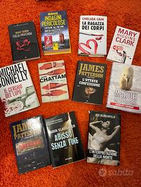 Set 8 libri gialli / thriller