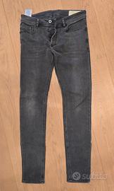 Jeans Diesel Sleenker slim skinny taglia 31 grigio