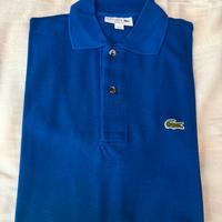 Polo Lacoste blu - tg. S