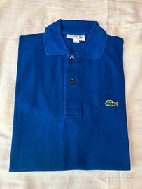 Polo Lacoste blu - tg. S