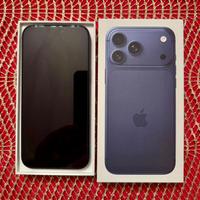 iPhone 17 Pro Max colore blu, memoria 256 GB.