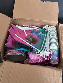 Decorazioni “Trolls” per compleanno