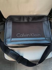 Borsa a tracolla Messenger Calvin Klein uomo nera