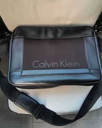 Borsa a tracolla Messenger Calvin Klein uomo nera