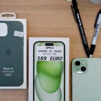 IPHONE 15 256GB verde acqua