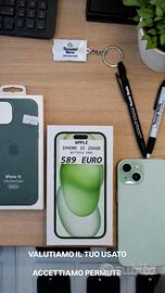 IPHONE 15 256GB verde acqua