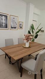 Elegante tavolo da pranzo x Soggiorno