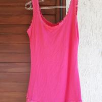 Top da donna Ovs, colore rosa, in cotone, taglia M