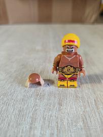 Hulk Hogan Wrestling WWE Minifigure Compatibile