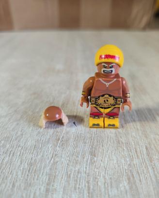 Hulk Hogan Wrestling WWE Minifigure Compatibile