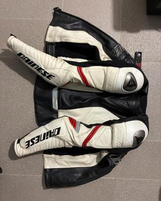 Giacca moto in pelle  dainese
