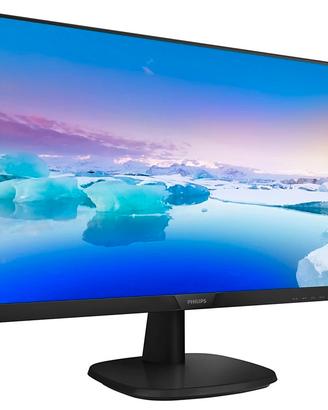 ✅ Monitor Philips V Line Full HD 24" 243V7QDSB/00 