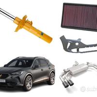 Cupra Formentor paraurti assetto fanale freni box