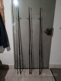 3 canne Caperlan xtrem-5 10' 2.75lb + 3 mulinelli