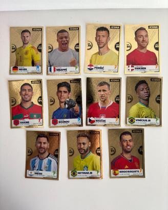 FIGURINE FUORICLASSE PANINI ICONA ORO