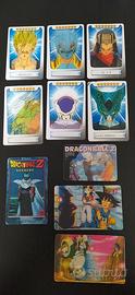 Carte lenticolari Dragon ball, varie edizioni