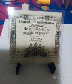 Banconota Rivoluzione Francese FDS Straordinaria 