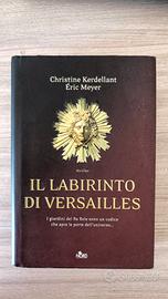 Libro thriller il labirinto di Versailles