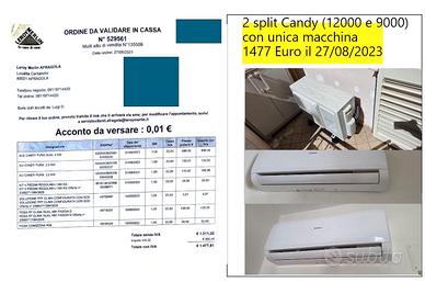 Climatizzatore Dual Split Candy 12000 + 9000 BTU