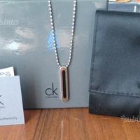 Collana con Ciondolo Calvin Klein ck - Nuovo