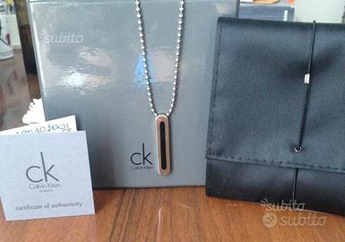Collana con Ciondolo Calvin Klein ck - Nuovo