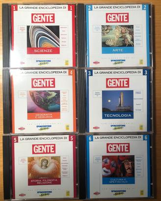 Rarissima Enciclopedia in CD-Rom di Gente