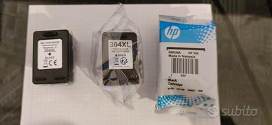 HP 304 Black 3 cartucce stampante NUOVE