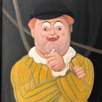 Quadro Clown - Botero