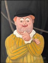 Quadro Clown - Botero