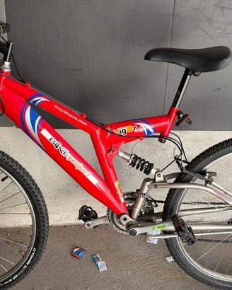 mountain bike biammortizzata BIKEproject