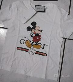 t shirt gucci topolino 5 6 anni nuova  23euro