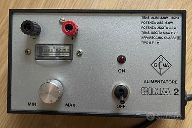 Alimentatore regolabile GIMA 2