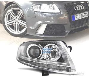 FARI AUDI A6 C6 04-08 XENON LUCE DIURNA LED DRL CR