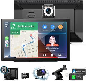 Autoradio Carplay 9 pollici Android Dash Cam 64GB