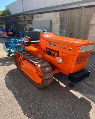 Trattore fiat 455c montagna
