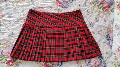 Minigonna scozzese Pimkie taglia S