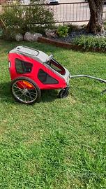 Rimorchio Bici e Passeggino per Cani REX -Taglia S