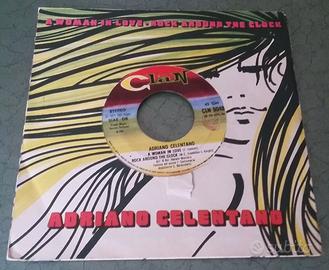 Adriano Celentano 45 giri con copertina forata