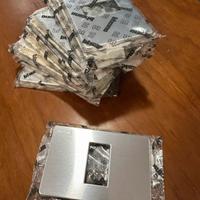 Placca presa elettrica alluminio Bticino NUOVA