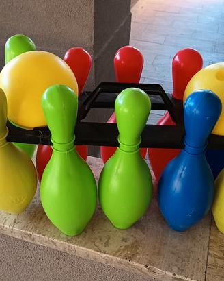 gioco birilli da spiaggia, bowling 