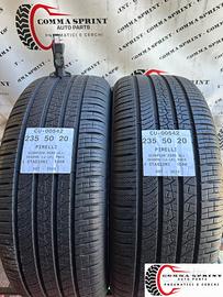 2 PNEUMATICI 235/50 R20 PIRELLI 4 STAGIONI 90%