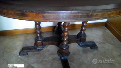Raro tavolo vittoriano meta' '800